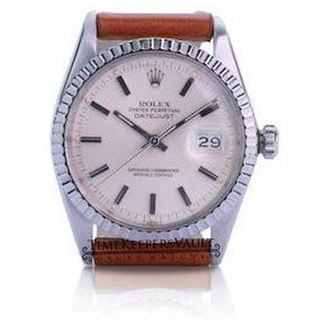 rolex datejust 36 cinturino pelle|Rolex Datejust 36 caliber.